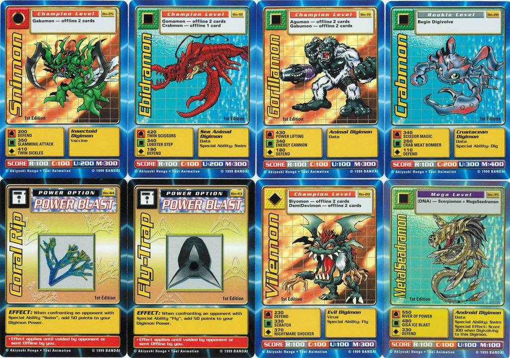 Digimon Digi-Battle Card Game | Image | BoardGameGeek