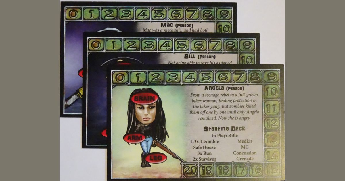 ANGELA promo tradumaquetada After the Virus Promo Character Pack