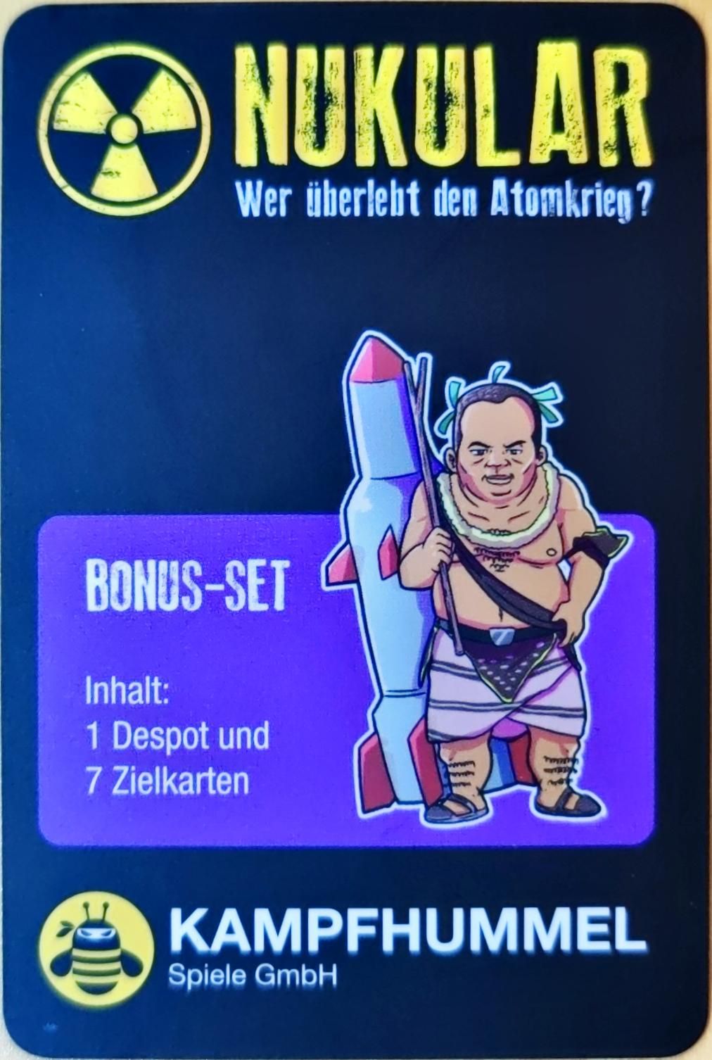 Nukular: Wer überlebt den Atomkrieg – Bonus-Set