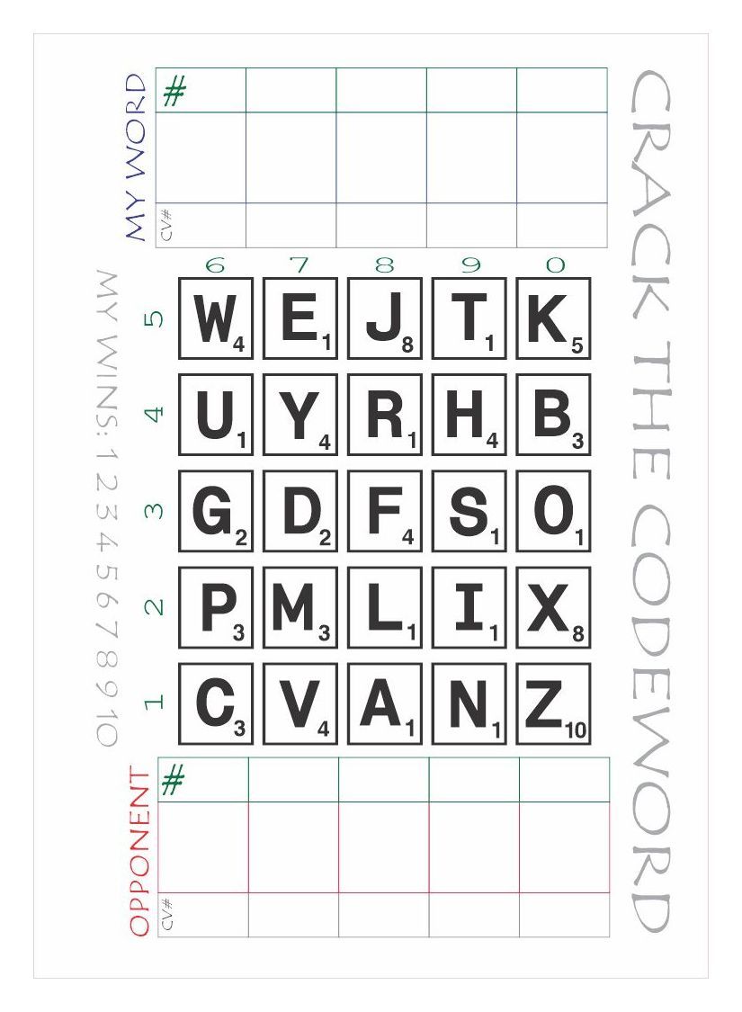 Crack the CodeWord