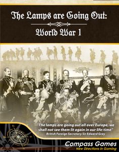 The Lamps Are Going Out: World War I box art