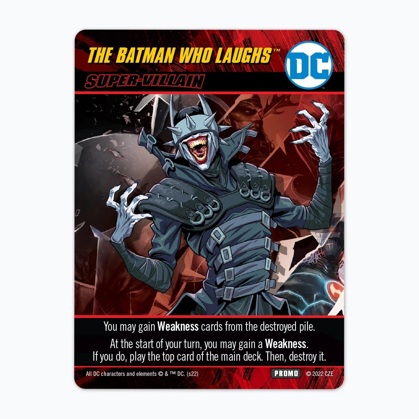 DC Deck-Building Game: The Batman Who Laughs Promo Card