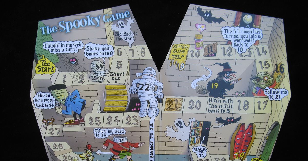 The Spooky Game | Board Game | BoardGameGeek