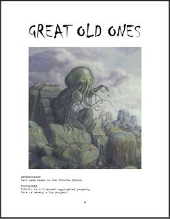 Great Old Ones