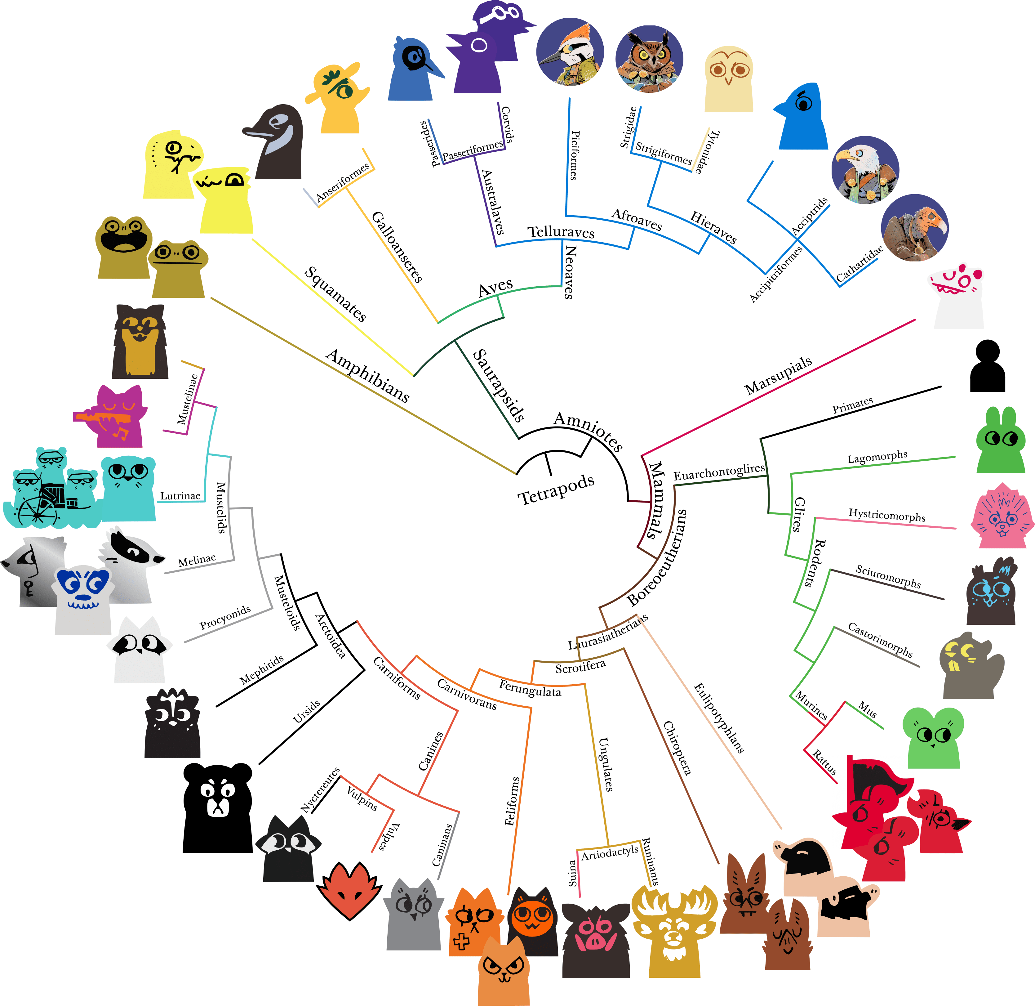 Root: Phylogeny of Meeples | Root