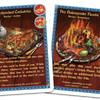 Sample cards from Roxana's Recipe Deck for The Red Dragon Inn.