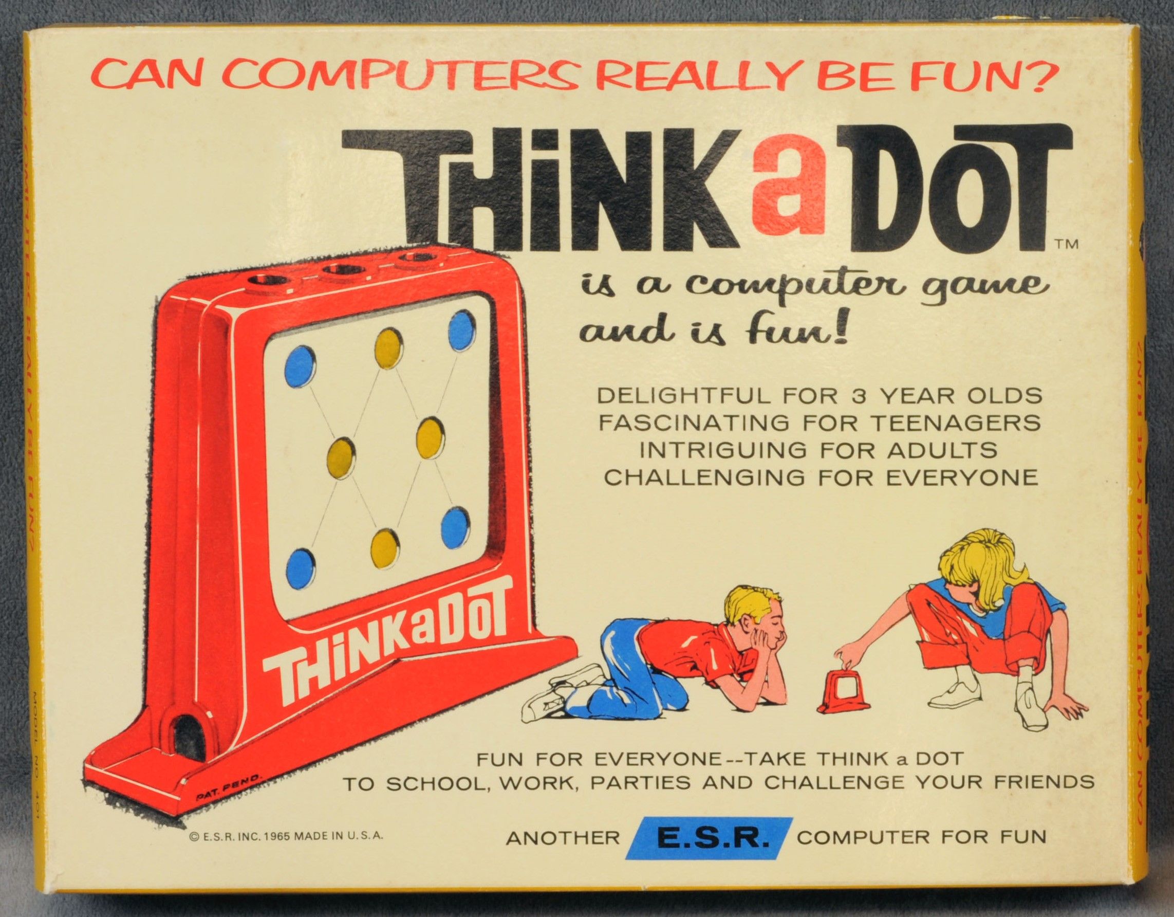 Think a Dot box art