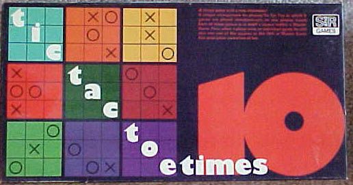 Tic Tac Toe Times 10 box art