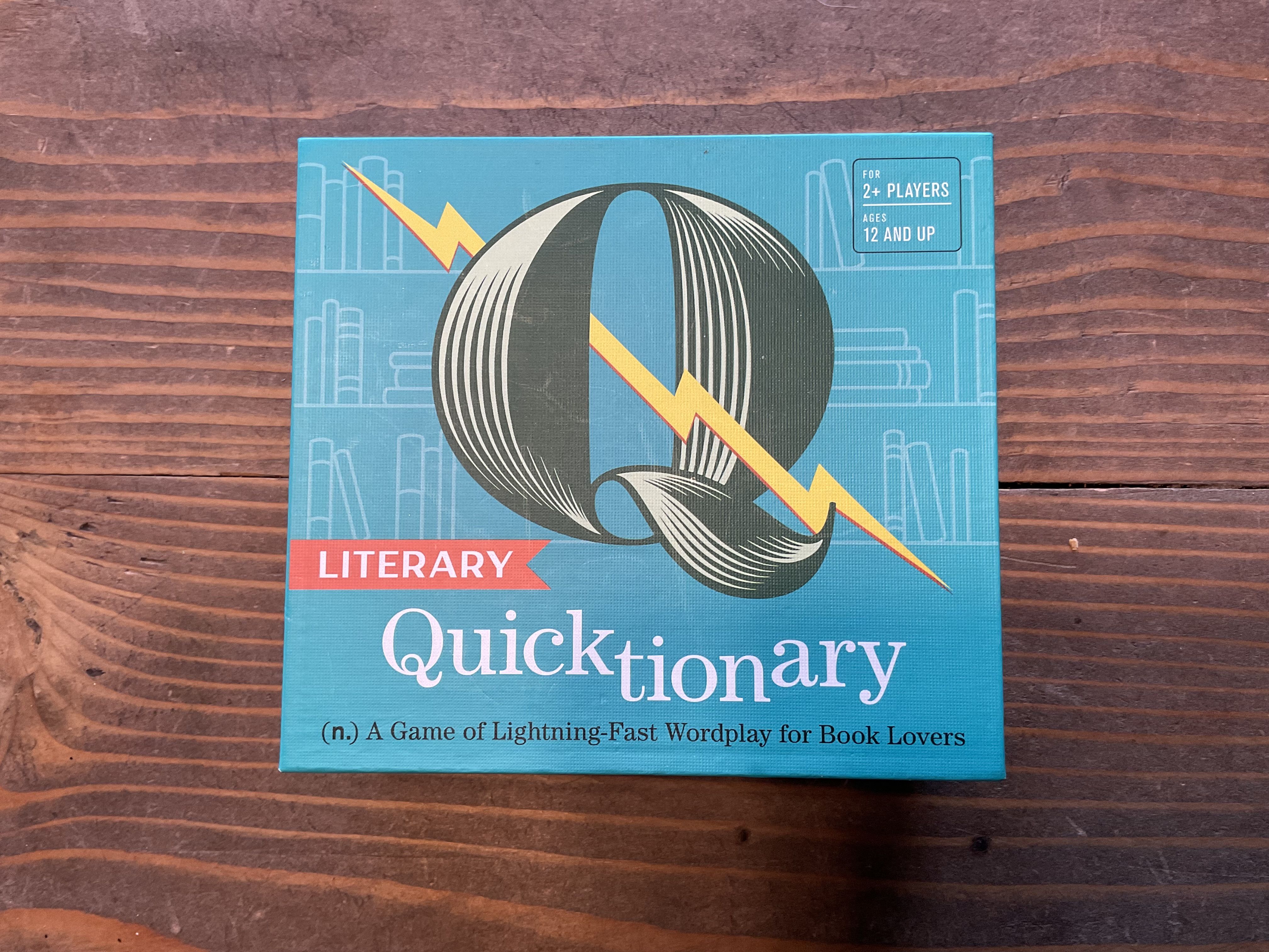 Cover art for Literary Quicktionary