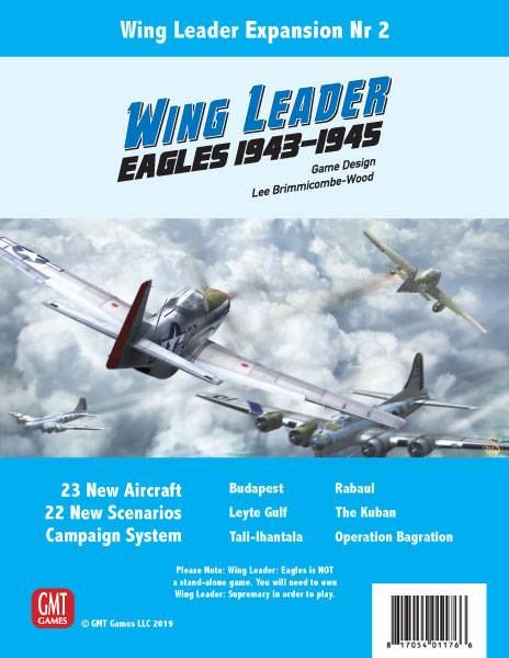 Wing Leader: Eagles 1943-45 box art