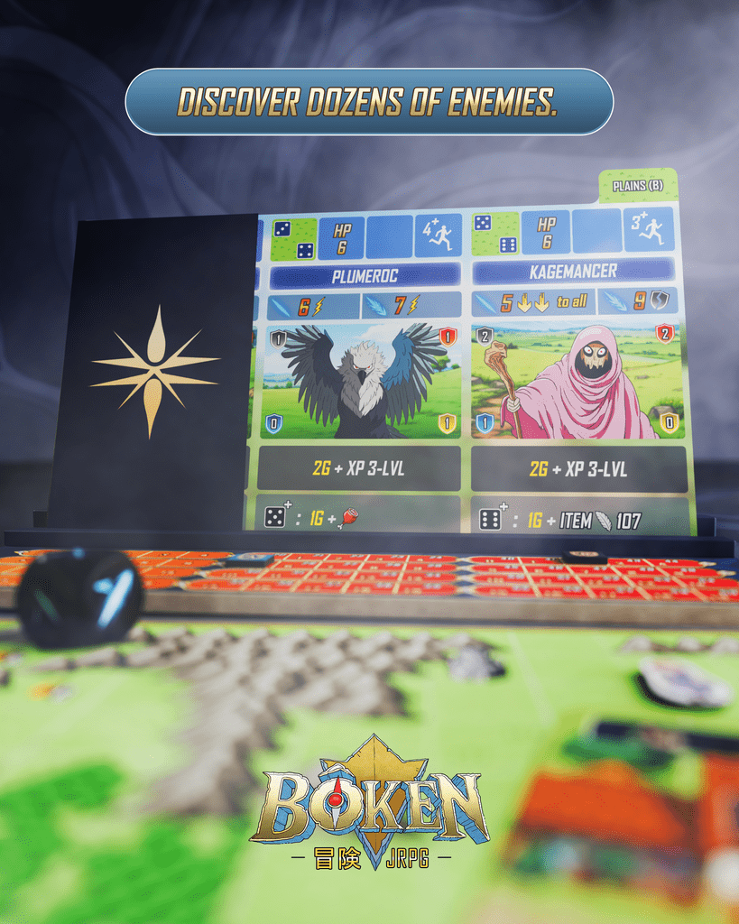 Illustration 12 de BOKEN: The JRPG Board Game
