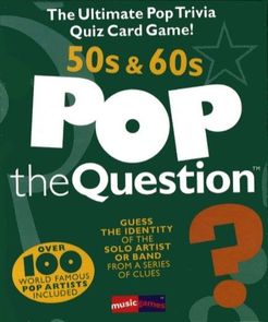 Pop The Question: The 50s & 60s