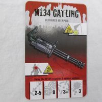Zombicide: M134 Gatling Promo Card