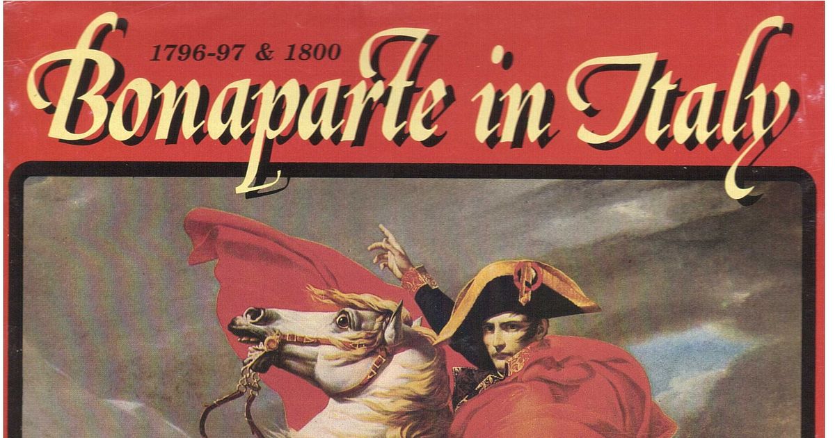 Bonaparte in Italy | Board Game | BoardGameGeek