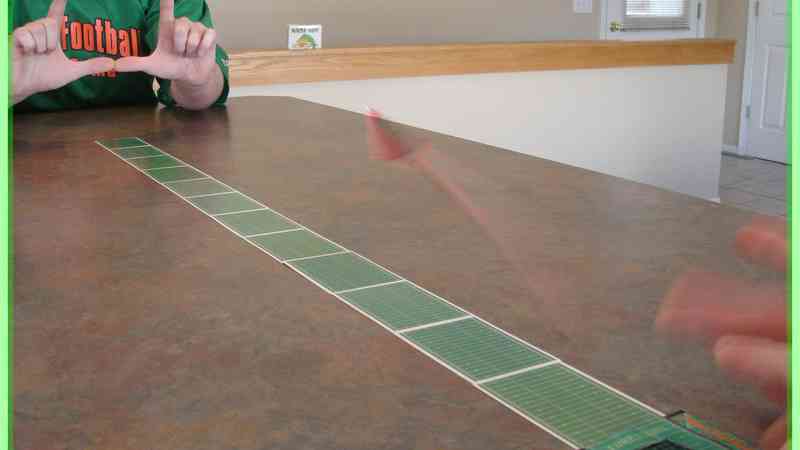 Paper Football Card Game