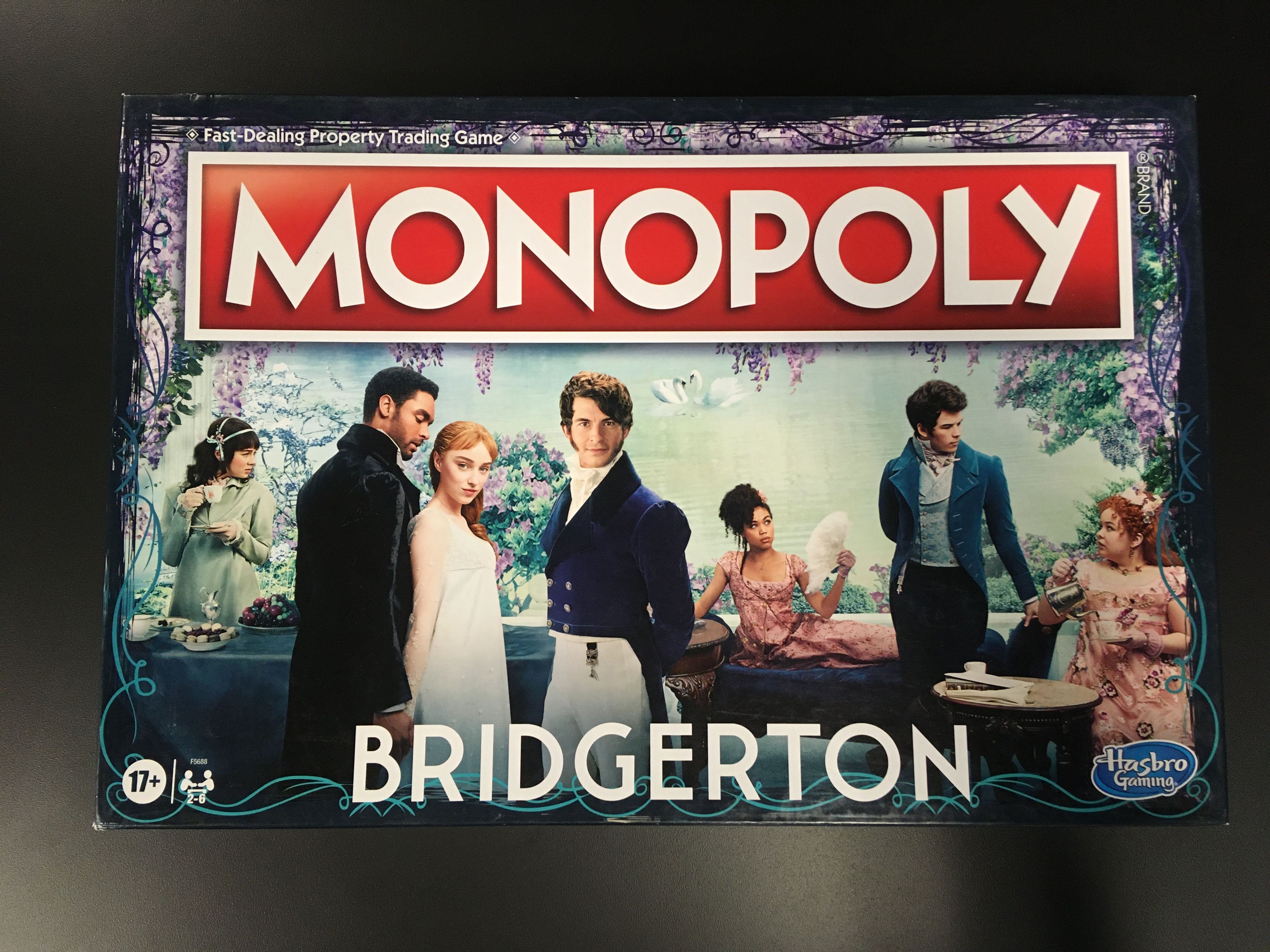 Monopoly: Bridgerton cover art