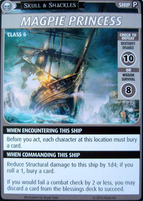Pathfinder Adventure Card Game: Skull & Shackles – "Magpie Princess" Promo Card
