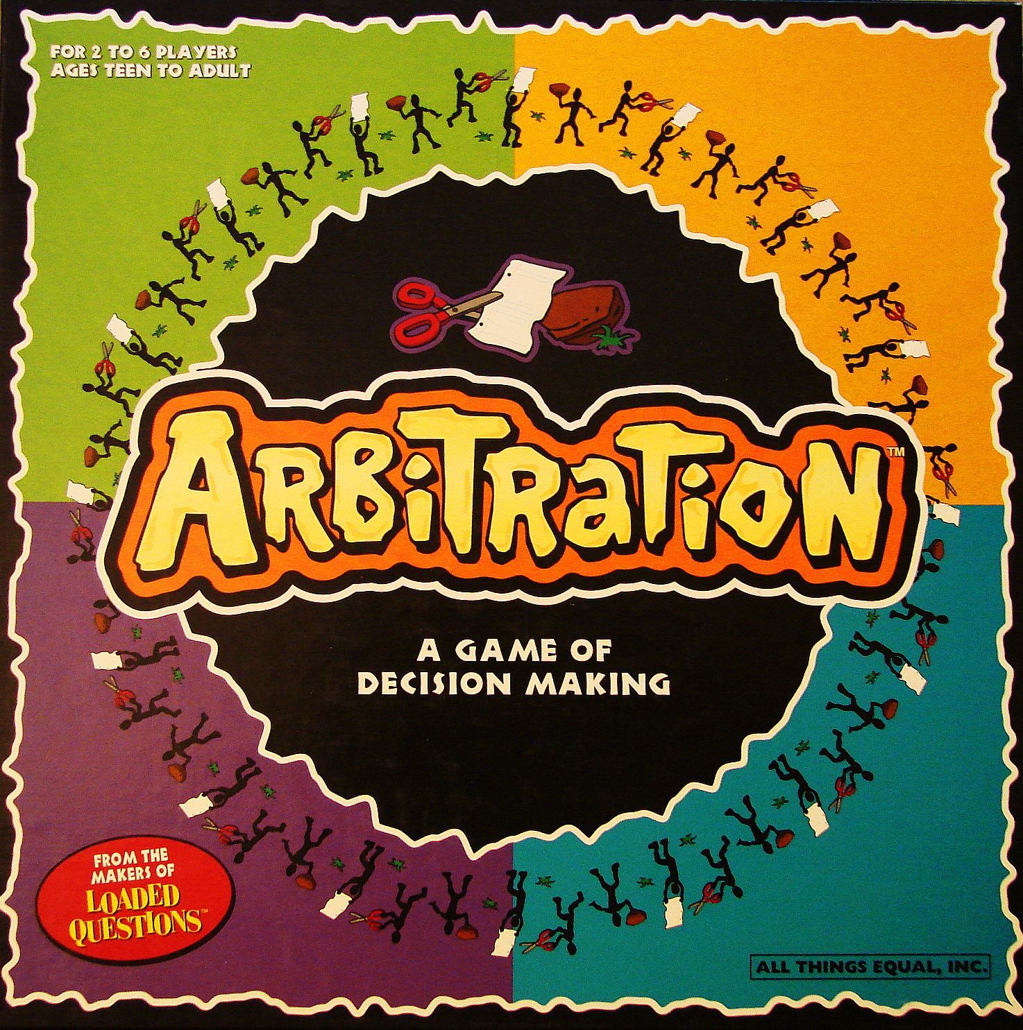 Arbitration: A Game of Decision Making box art