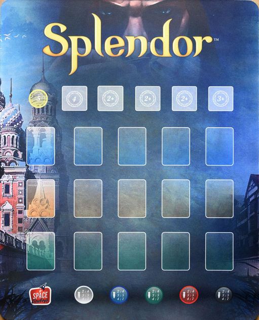 Splendor: Play mat | Board Game Accessory | BoardGameGeek