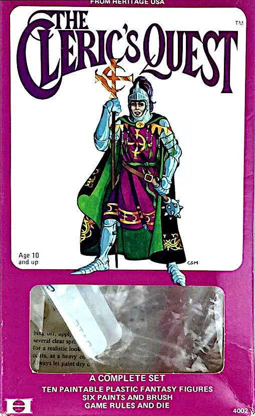 Adventure Game Starter Set: The Cleric's Quest box art