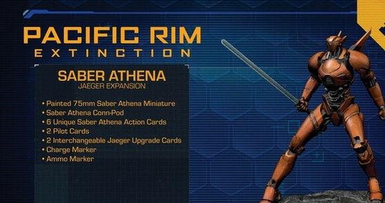 Pacific Rim: Extinction – Saber Athena | Board Game | BoardGameGeek