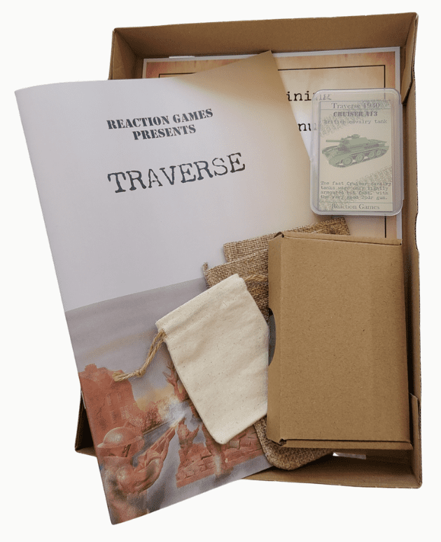 Traverse: Tactical Reaction Based Authentic  WW2 Wargaming
