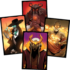 Dice Throne: Premium Sleeves – Dice Throne Adventures Bosses