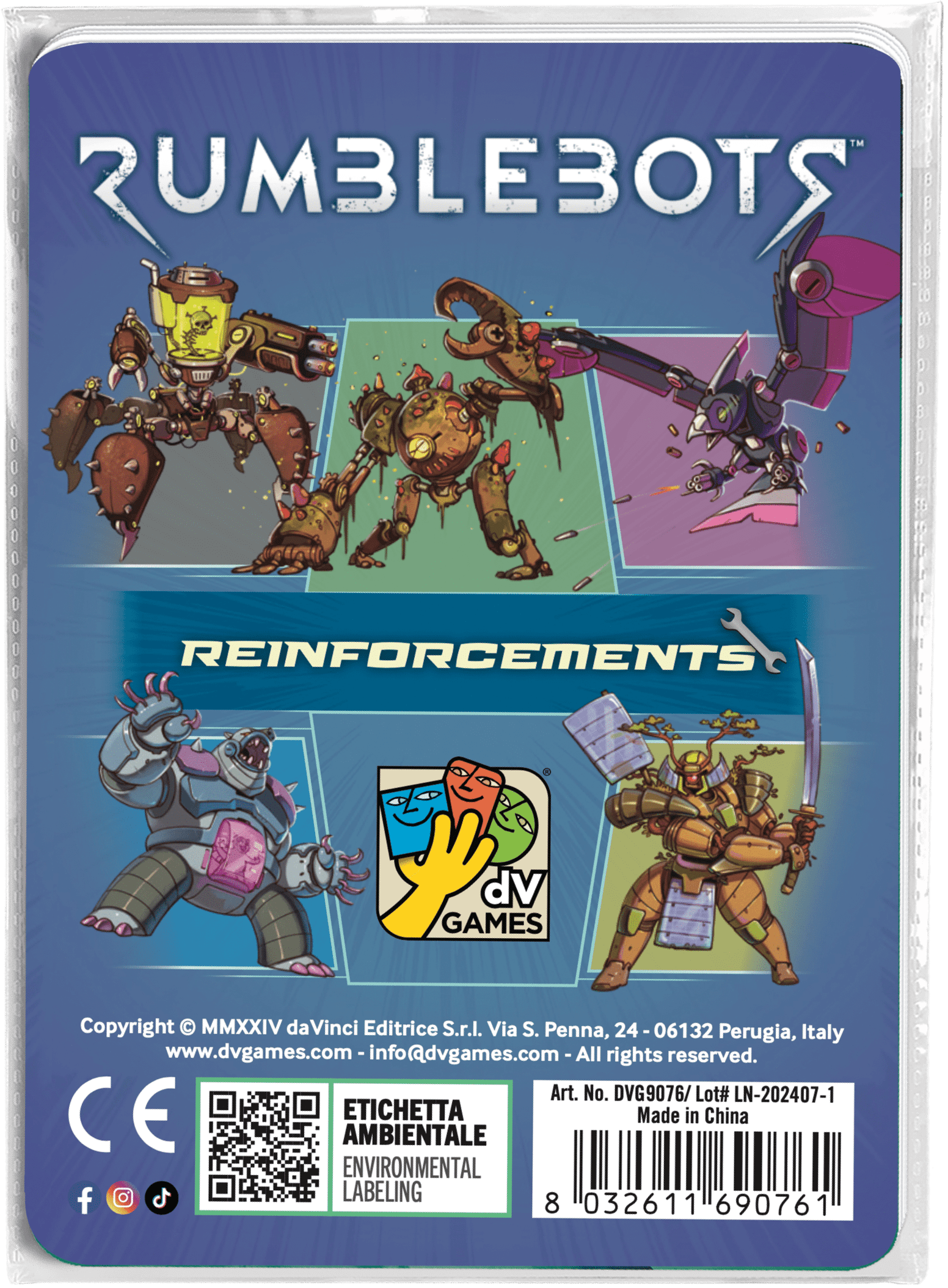 Rumblebots: Reinforcements