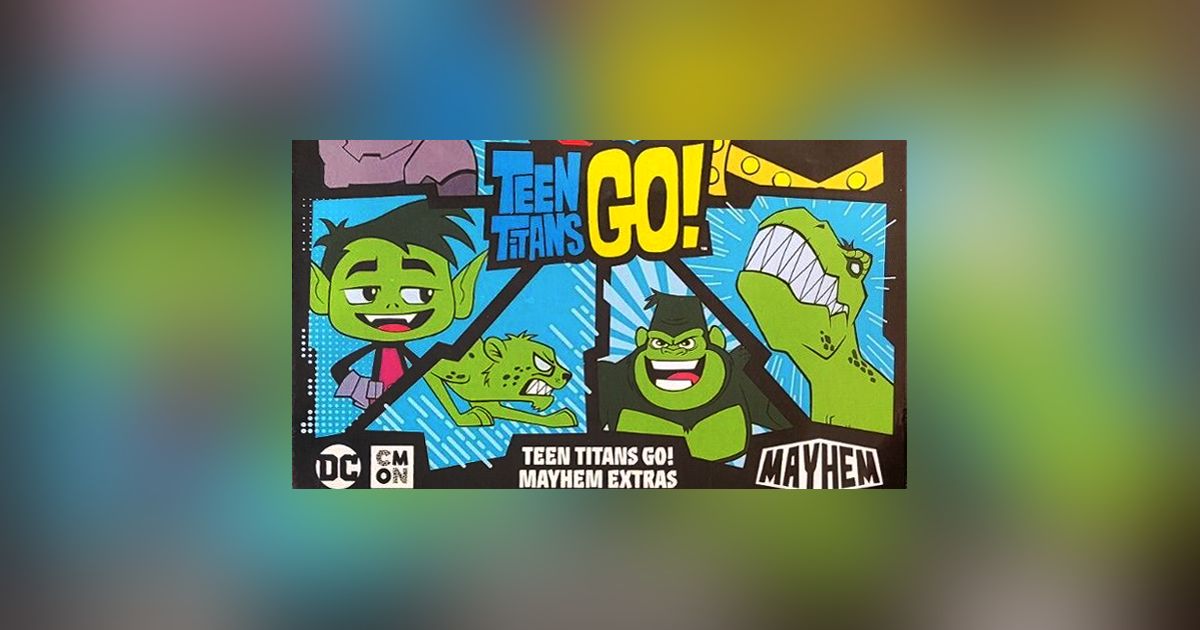 Teen Titans Go Mayhem - Board Game