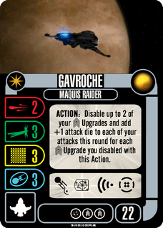 Star Trek: Attack Wing – Gavroche Independent Expansion Pack