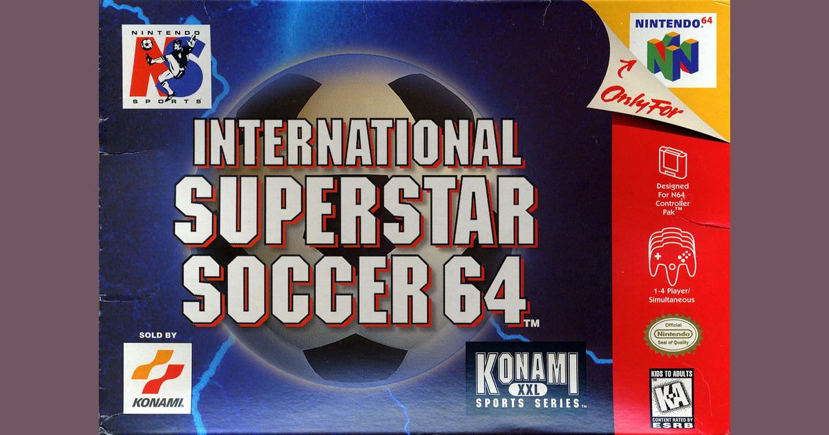 International Superstar Soccer 64 Video Game Videogamegeek