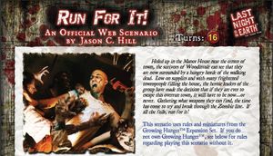 Last Night on Earth 'Run For It!' Scenario