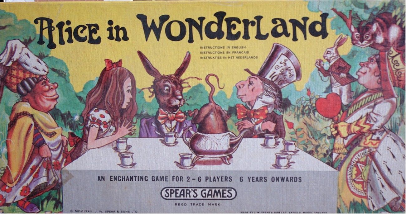 Alice in Wonderland box art