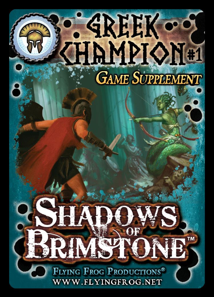 Shadows of Brimstone: Greek Champion #1 Card Supplement