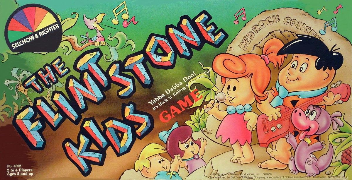 The Flintstone Kids Game Board Game BoardGameGeek