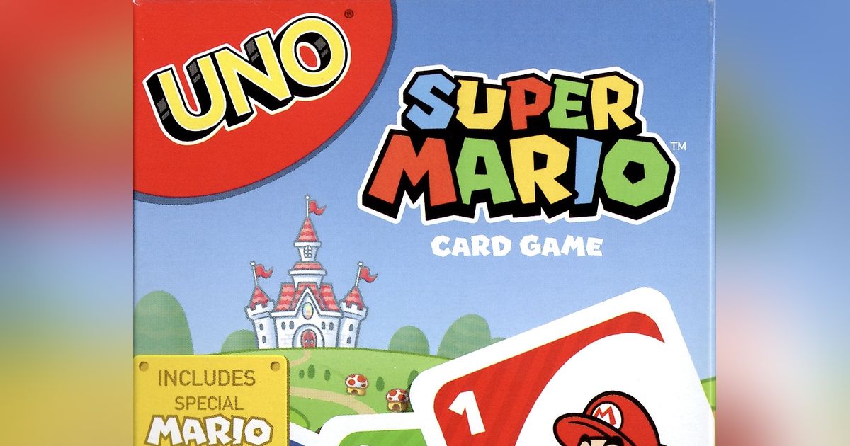 Mattel UNO Super Mario, You, Super Mario Bros, and a Game of UNO!