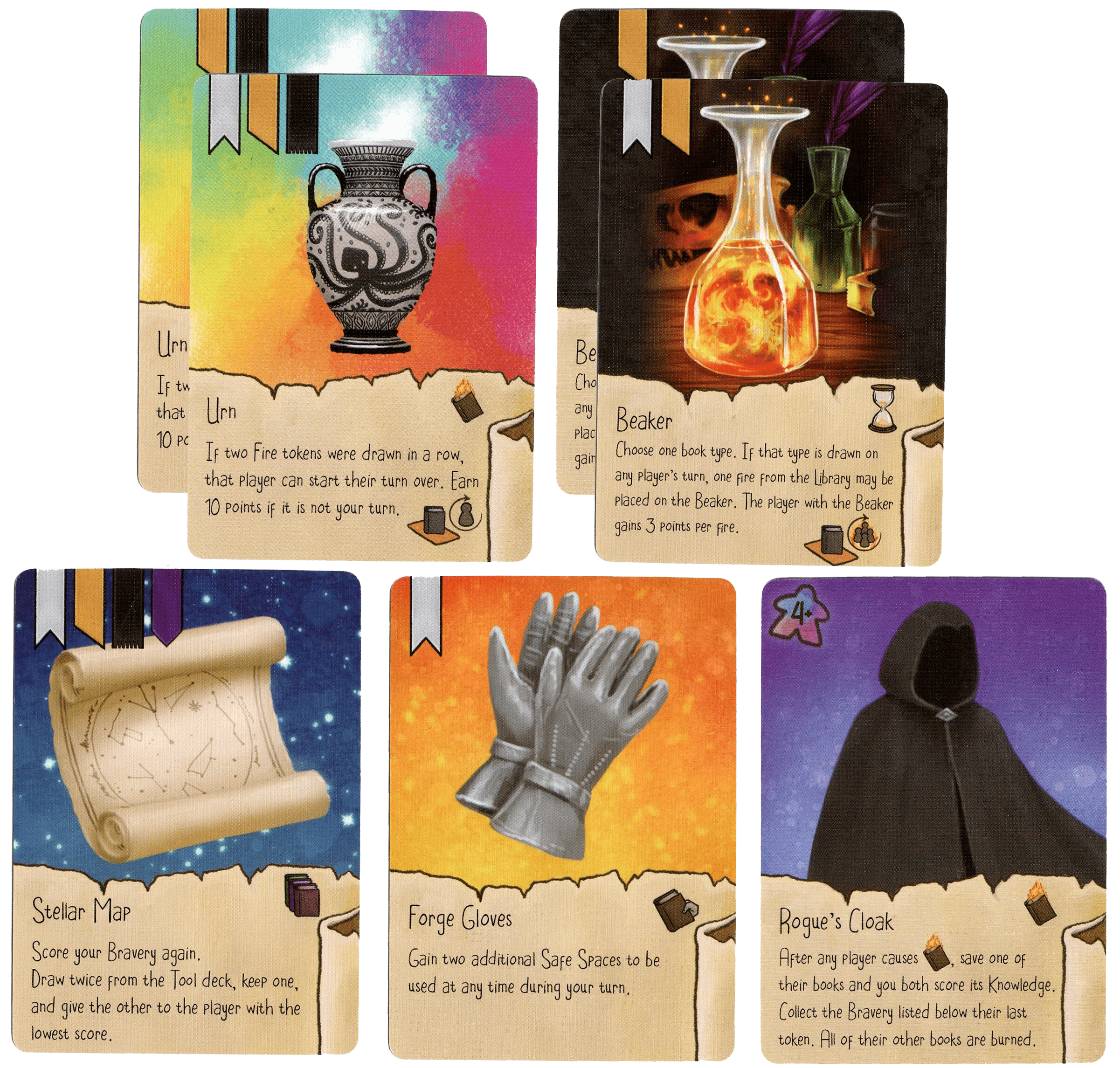 Fire in the Library: Tool Cards Promo
