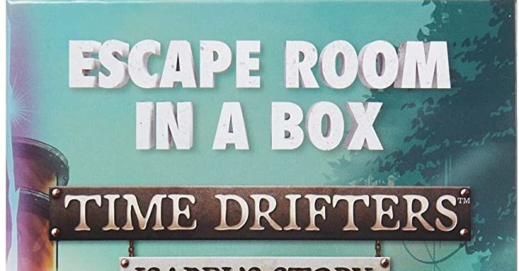 Escape Room in A Box: time Drifters Jogo de festa da história de kira para  1 a 4 jogadores com pistas e quebra-cabeças, combine com a história de Kira  para jogo remoto
