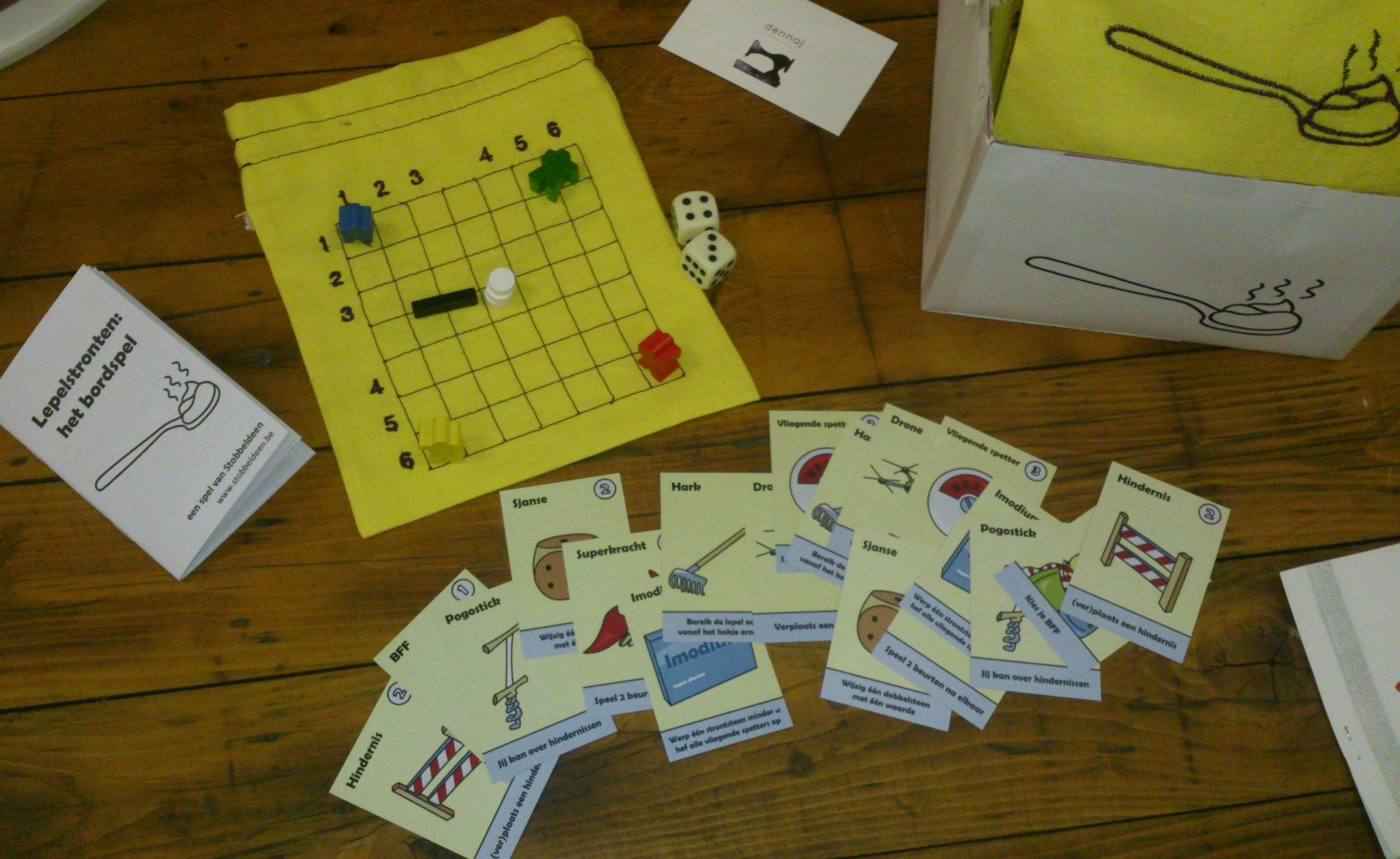 Lepelstronten: Het Bordspel