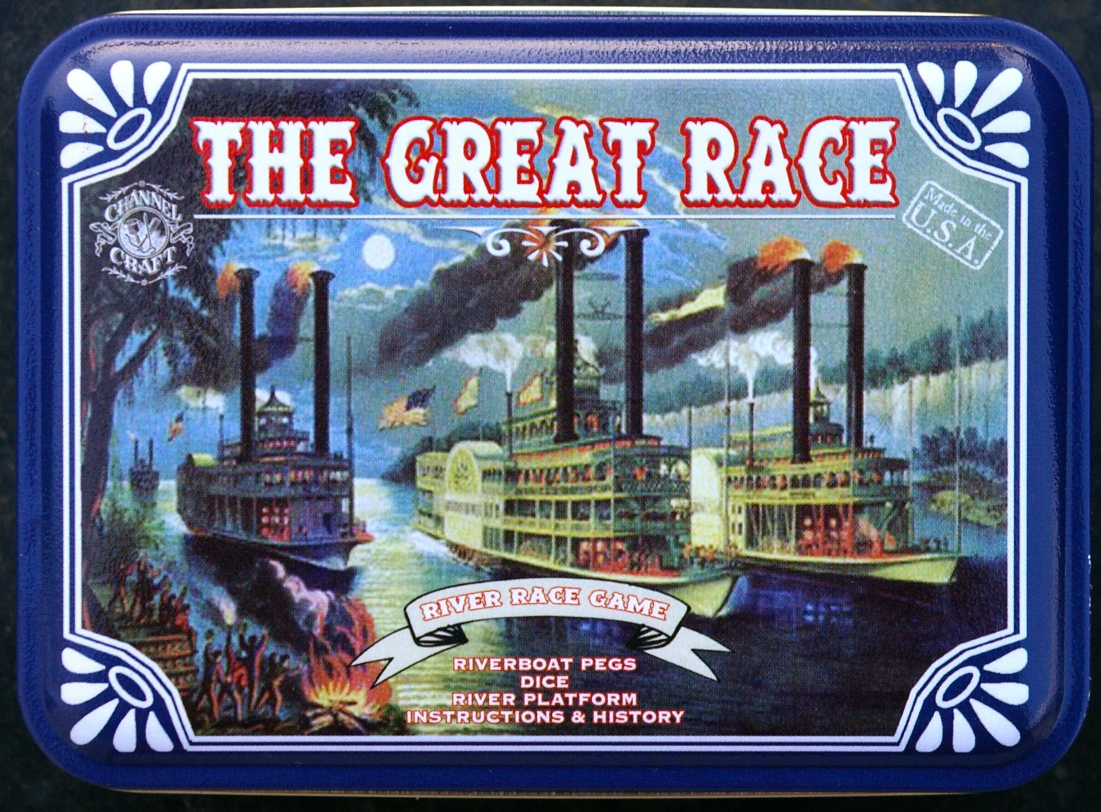 Coperta The Great Riverboat Race