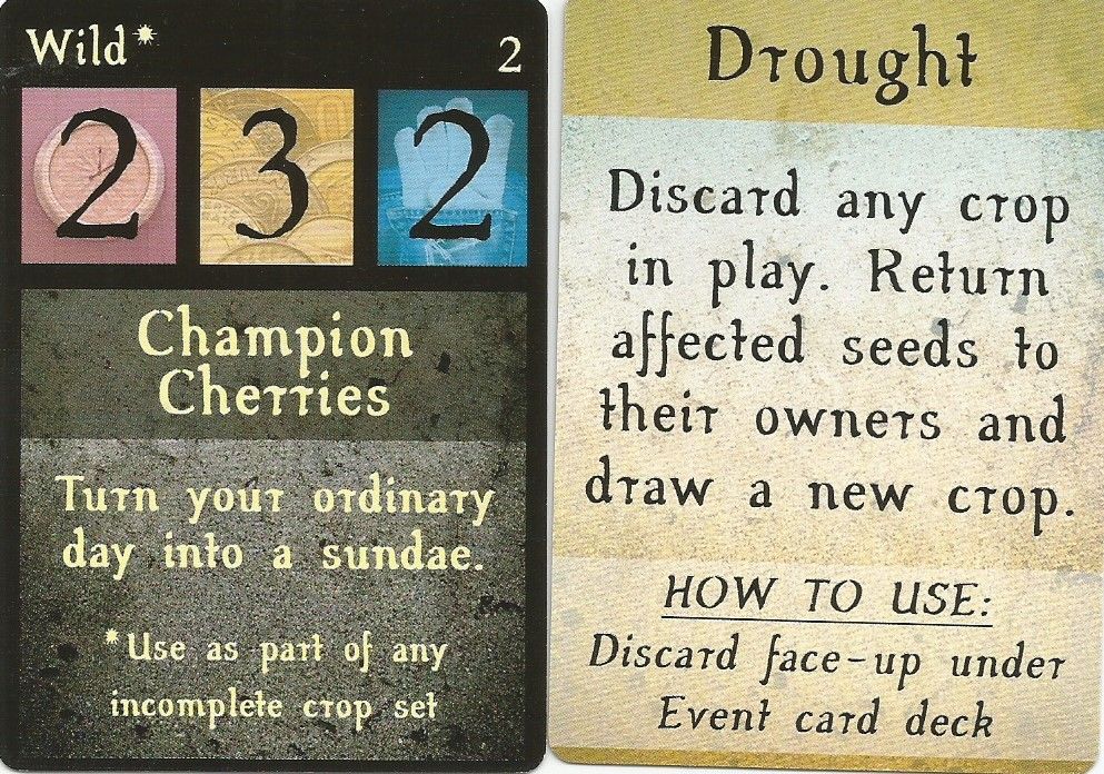 3 Seeds: Reap Where You Sow – Wild / Drought Promo Cards cover