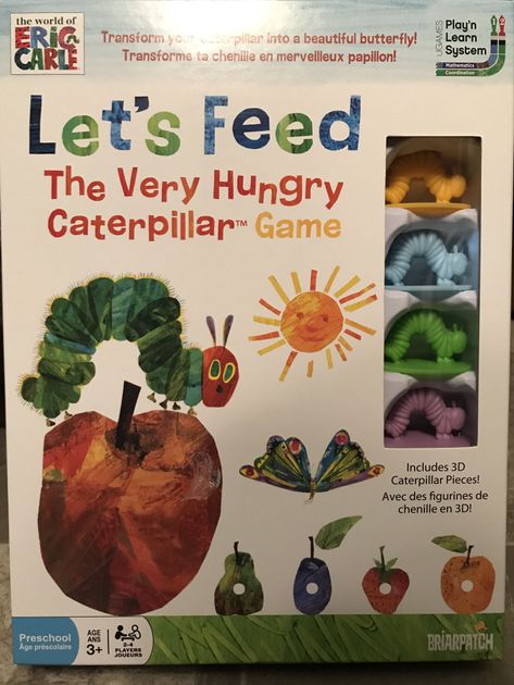 Let's Feed The Very Hungry Caterpillar Game Family Board Game Age 3 Years NEW 