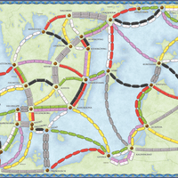 Baltic Sea (Östersjön) (fan expansion for Ticket to Ride: Rails & Sails)
