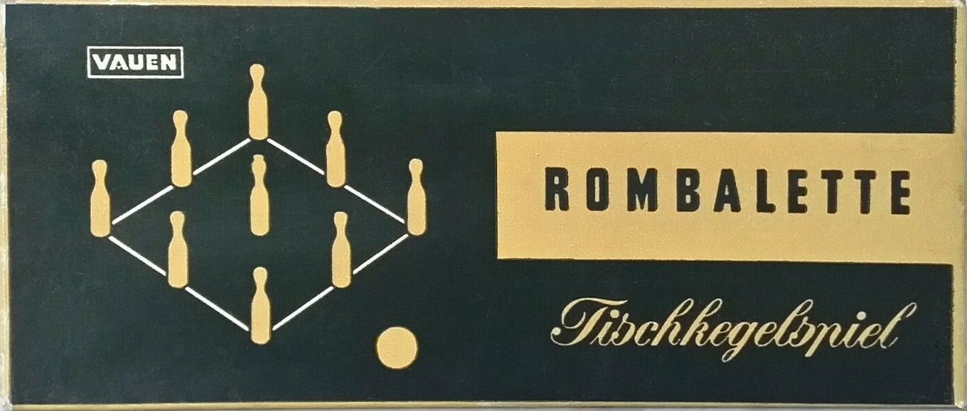 Rombalette Tischkegelspiel
