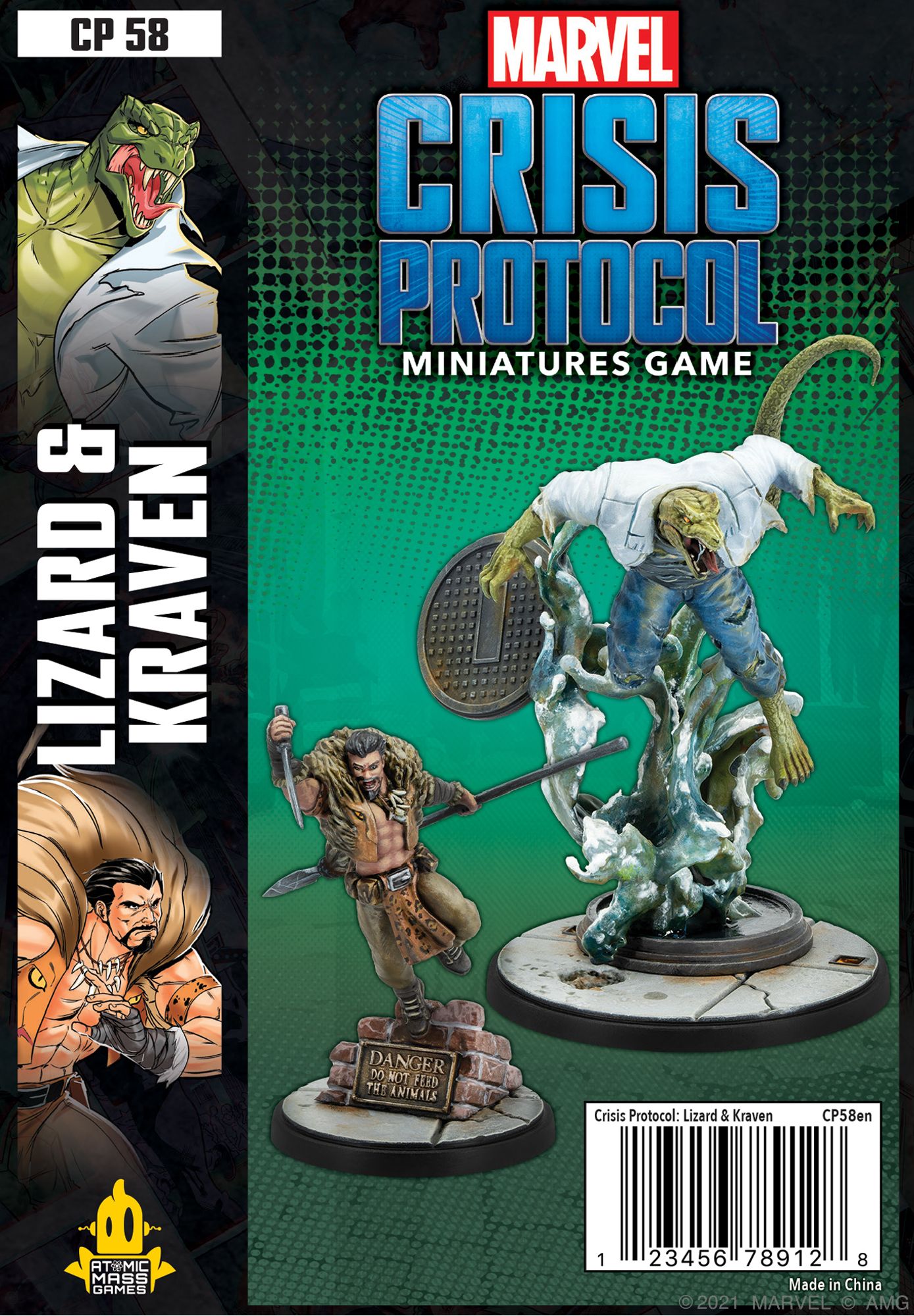 Marvel: Crisis Protocol – Lizard & Kraven cover art