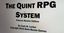 RPG Item: The Quint RPG System (Patreon Edition)