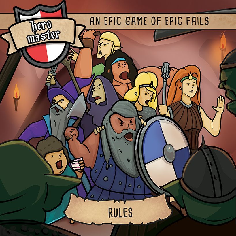 Illustration 3 de Hero Master: An Epic Game of Epic Fails