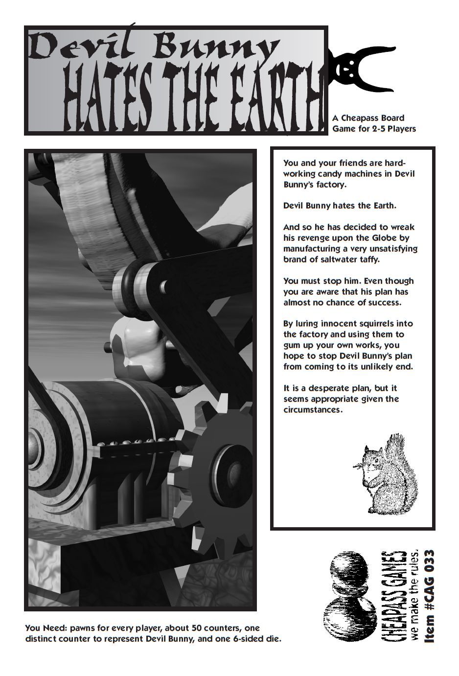 Boîte du jeu Devil Bunny Hates the Earth