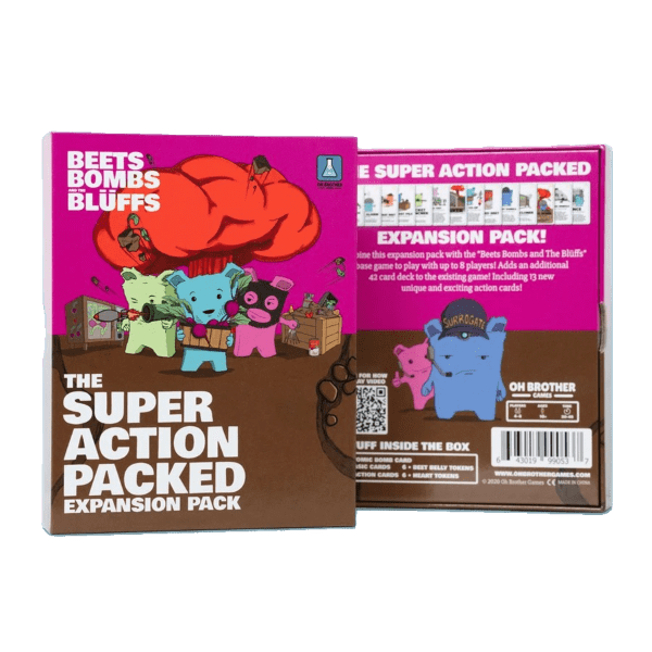 Beets Bombs and the Blüffs: The Super Action Packed Expansion Pack cover