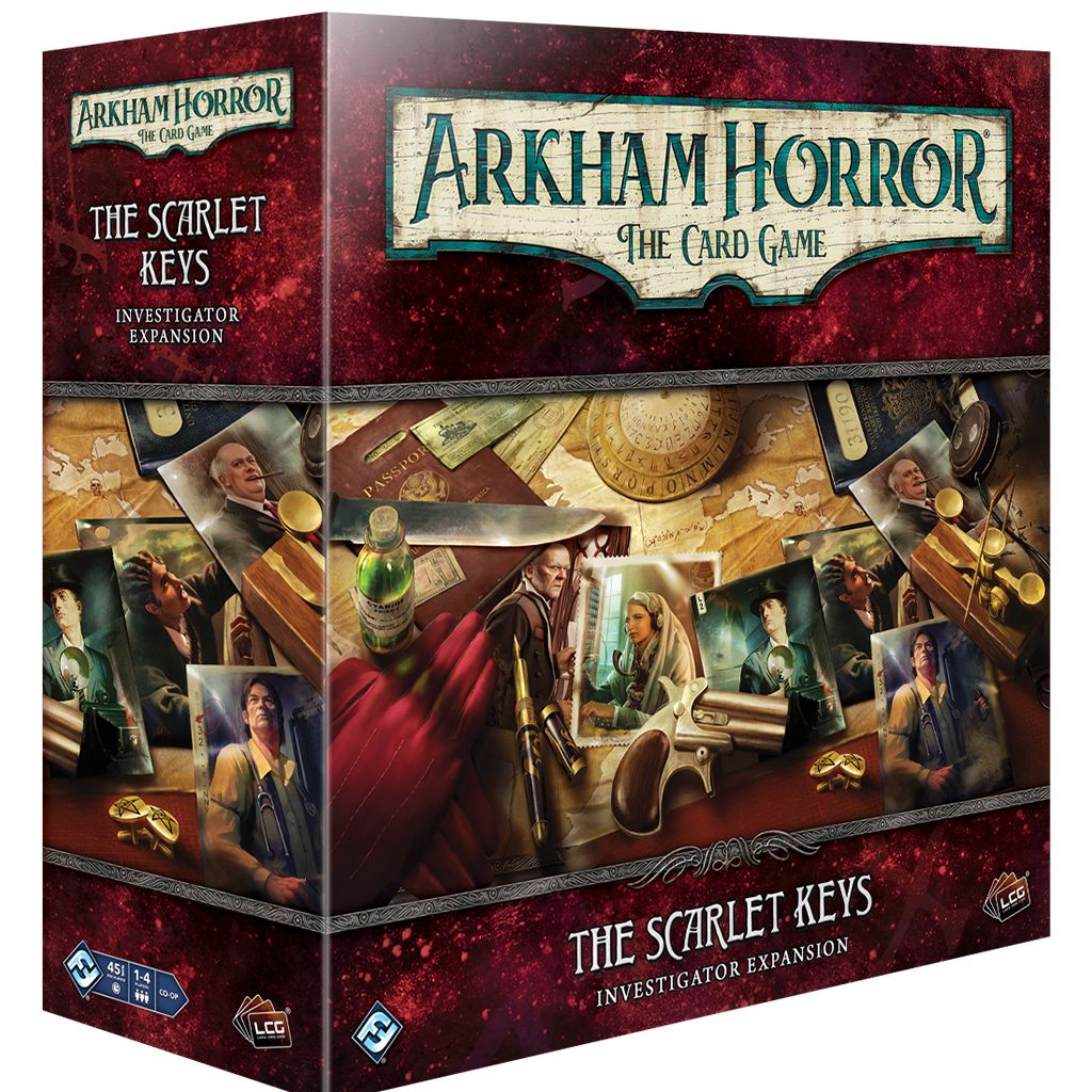 Arkham Horror: El Juego de Cartas – Las Llaves Escarlata: Expansión de Investigadores